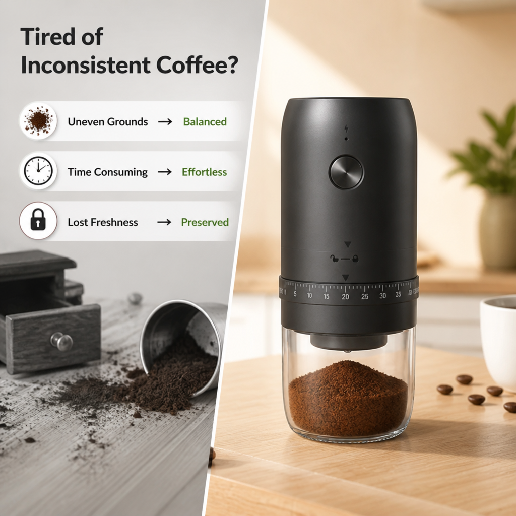 PulseBrew™ — Unlock Café-Quality Coffee That Feels Like a Warm Morning Embrace