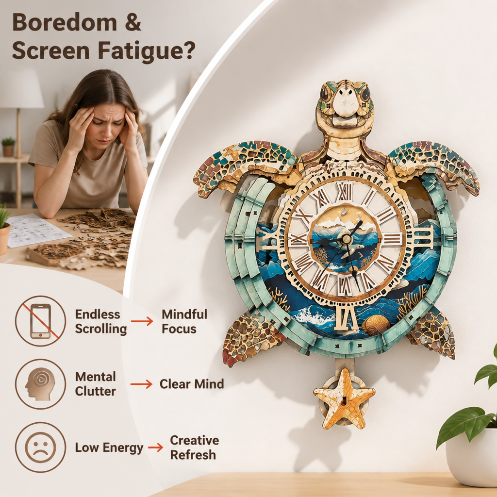 PulseCraft™ — Ignite Your Creativity with a Stunning Clock That Captivates Every Eye