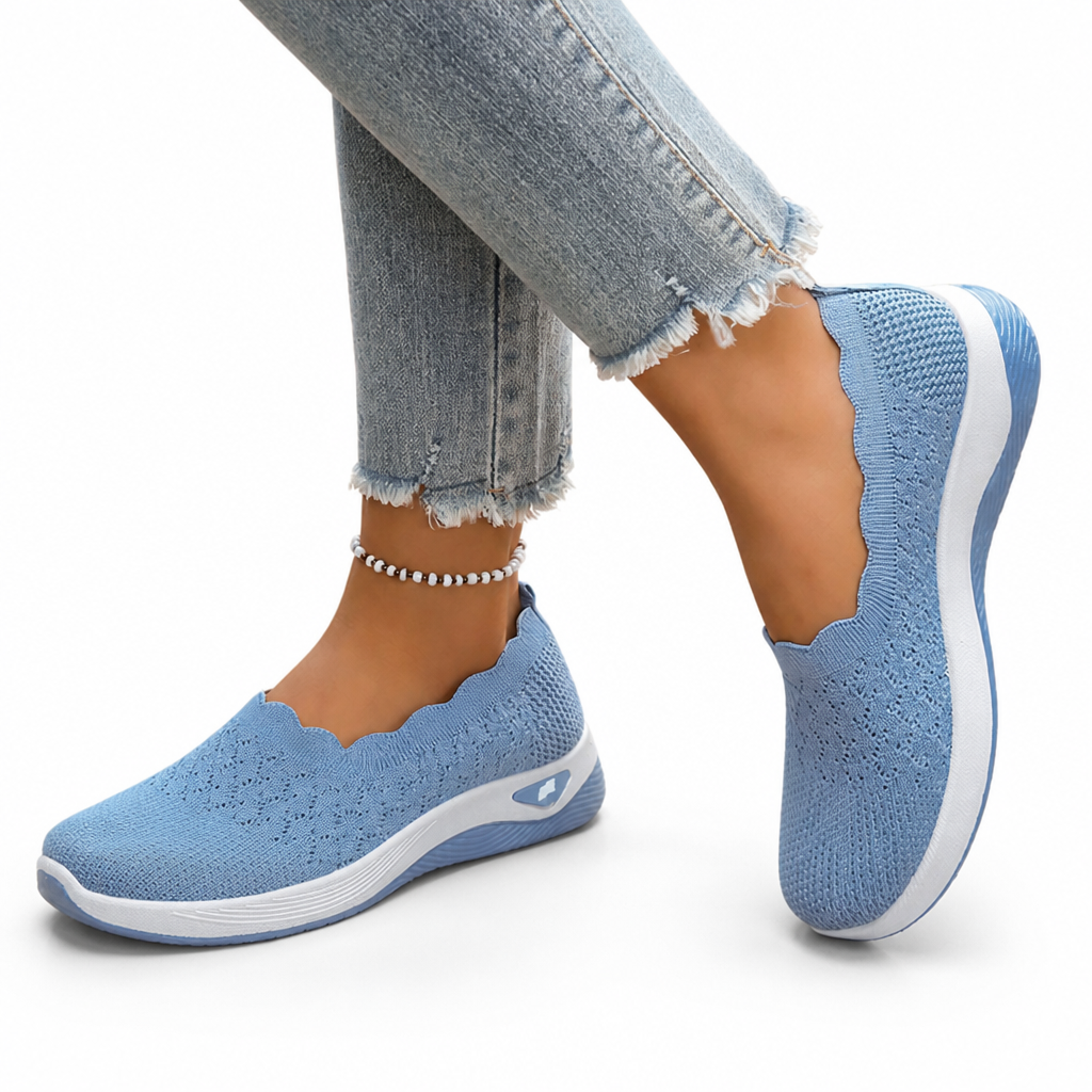 AerisStep™ — Slip into all-day air-cushioned freedom and cool comfort