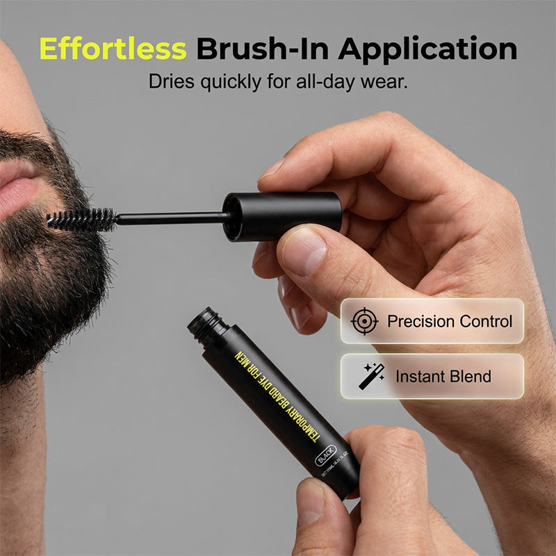 BoldVanta™ Beard & Brow Tint — Instantly Command Respect with a Bold, Fuller Look