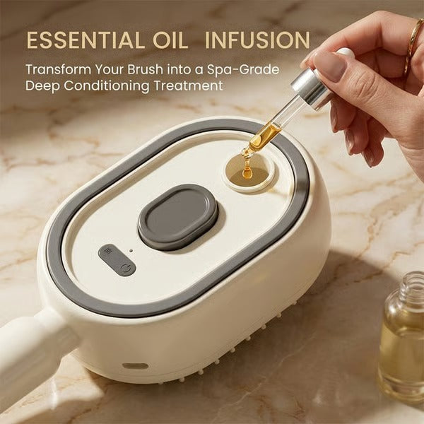 Hydrallure™ Spray Air Cushion Massage Comb — Unlock Silky, Stress-Free Hair That Radiates Confidence