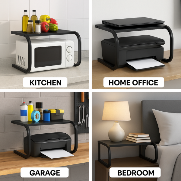 VivaLift™ 2-Tier Rack — Instantly Double Your Counter Space and Tame Kitchen Chaos