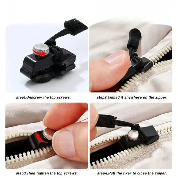 SwiftZip™ — Unlock Instant Freedom from Stuck, Broken Zippers Every Time