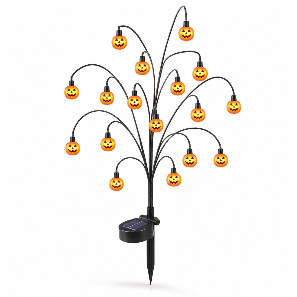 PumpkinGlow™ Pumpkin Branch Lights — Ignite Your Yard with a Spellbinding Halloween Glow