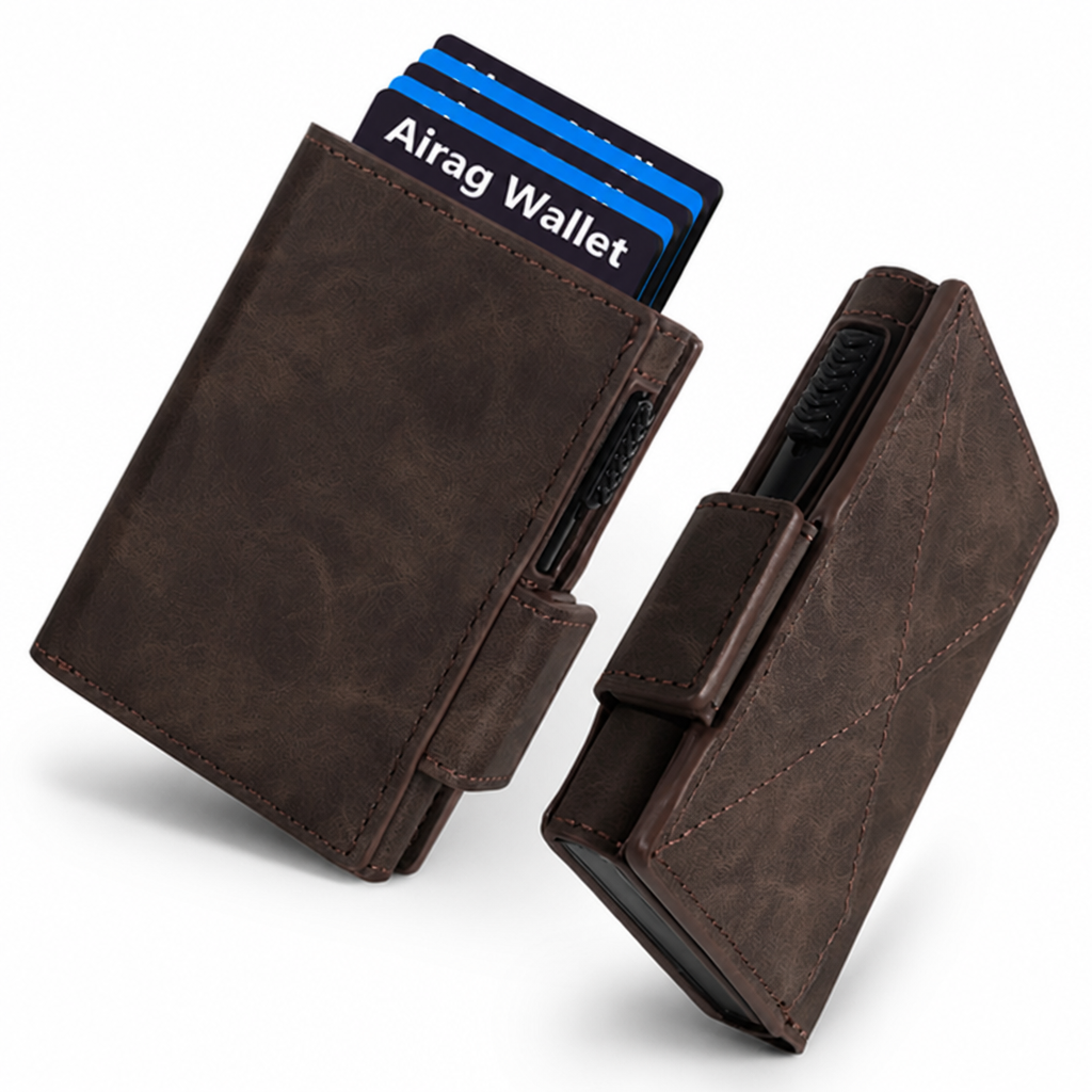 LightningGuard™ Slim RFID Wallet — Carry Confidence with Invisible Security and Effortless Access