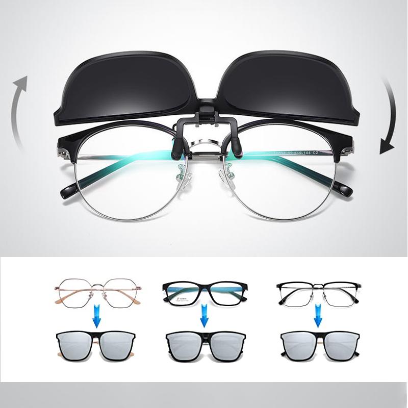 Monavio™ Polarized Clip-Ons — Experience Effortless Clarity and Total Glare Control All Day Long
