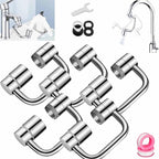 FlowFlex™ 1440° Rotating Faucet Extender — Take Full Control of Every Drop Without the Mess