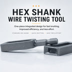 SteelGrip™ — Turn Your Drill Into a Powerhouse for Rock-Solid, Effortless Wire Ties