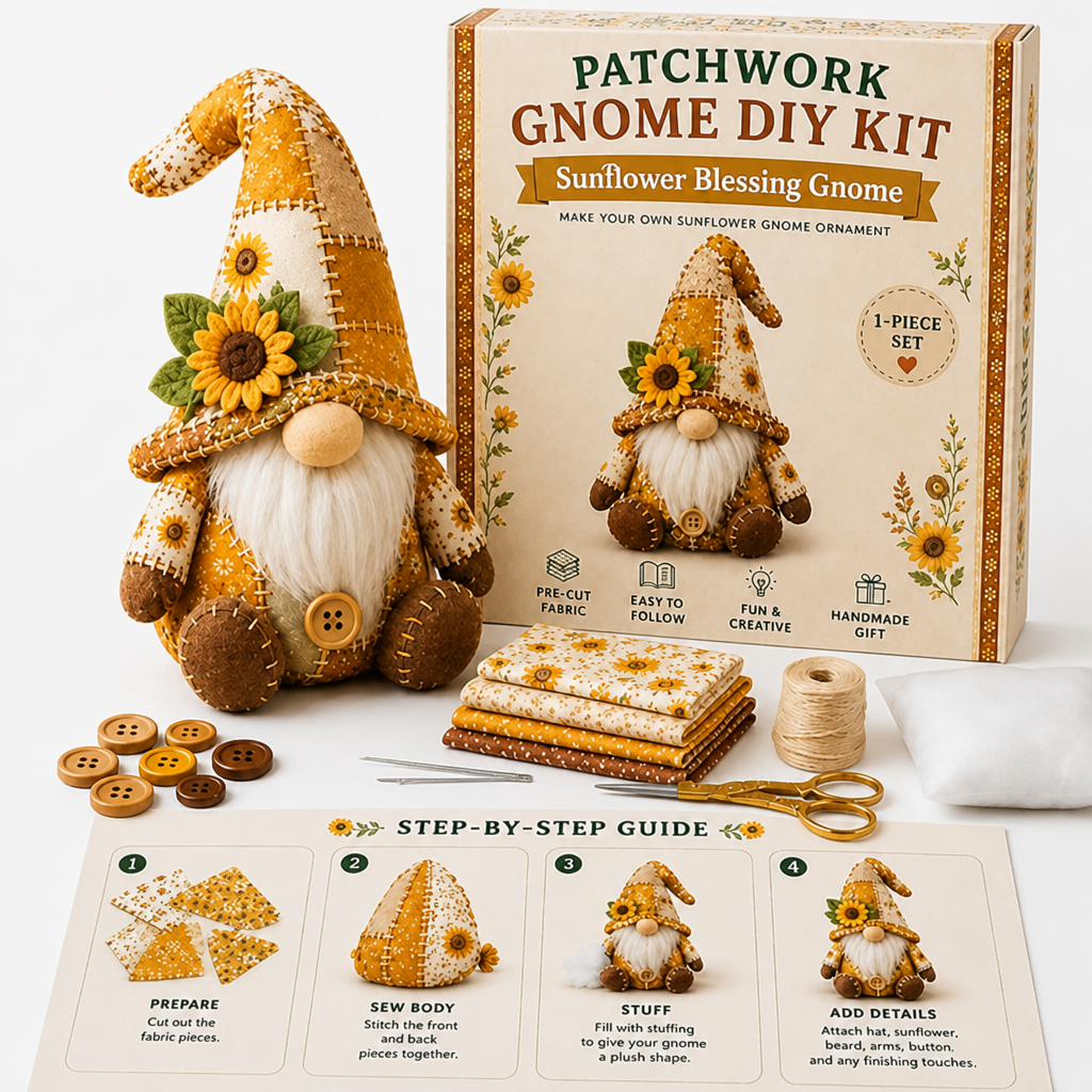Stitchelly™ — Create Cozy Gnomes That Fill Your Home with Warmth and Smiles