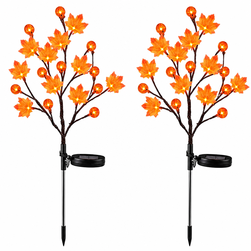 PumpkinGlow™ Pumpkin Branch Lights — Ignite Your Yard with a Spellbinding Halloween Glow