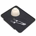 AquaFlow™ Silicone Drying Mat — Take Back Your Counter with Effortless, Splash-Free Drying