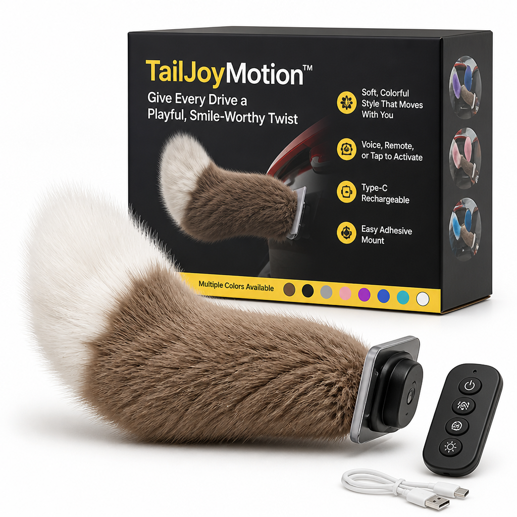 TailJoyMotion™ — Give Every Drive a Playful, Smile-Worthy Twist