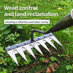 IronRoot™ 2-Piece Metal Weed Rake Set — Turn Backbreaking Garden Work into Effortless, Precise Power