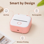 Stickora™ Mini Sticker Printer — Create Vibrant Custom Stickers Anytime, Anywhere with Zero Mess or Fuss
