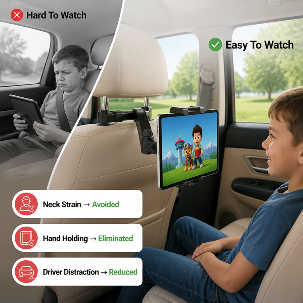 BackseatEase™ — Calmer Drives, Happier Backseat Passengers