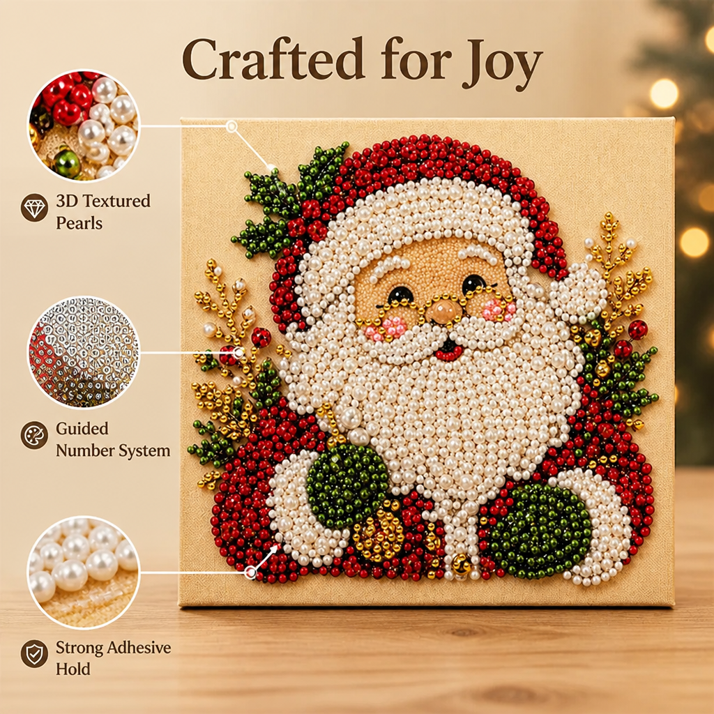 HollyLuxe™ Pearl Art Kit — Unleash Your Holiday Creativity and Craft Lasting Joy
