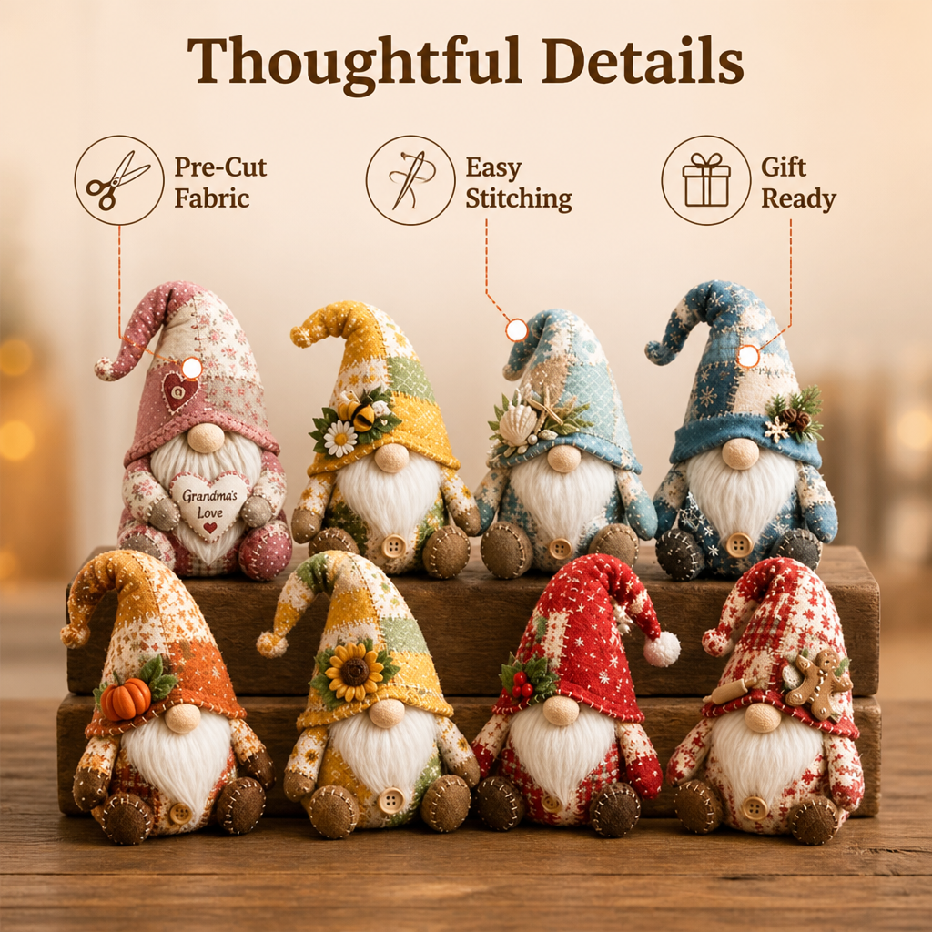Stitchelly™ — Create Cozy Gnomes That Fill Your Home with Warmth and Smiles