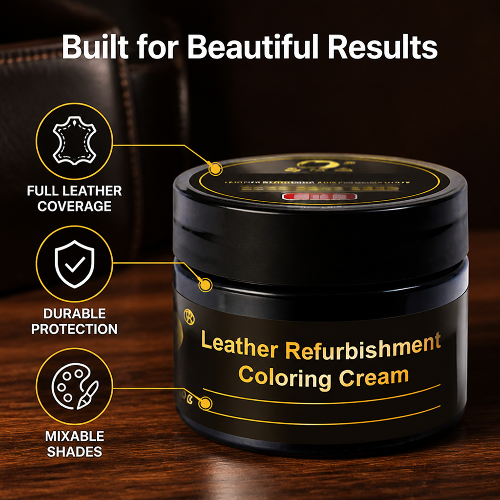 ColorLux™ Leather Revival Kit — Instantly Restore Your Leather’s Flawless, Head-Turning Glow