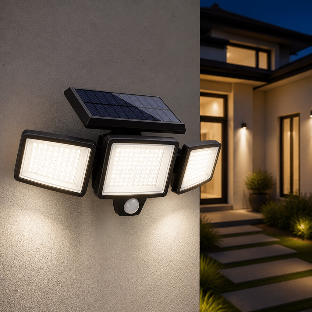 RadiantShield™ — Light Up Your Nights with Instant, Hands-Free Security and Lasting Solar Power
