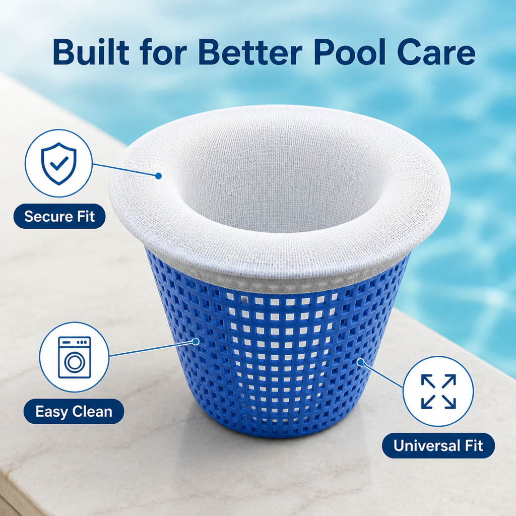 Poolivane™ Skimmer Socks — Keep Your Pool Sparkling Without the Hassle