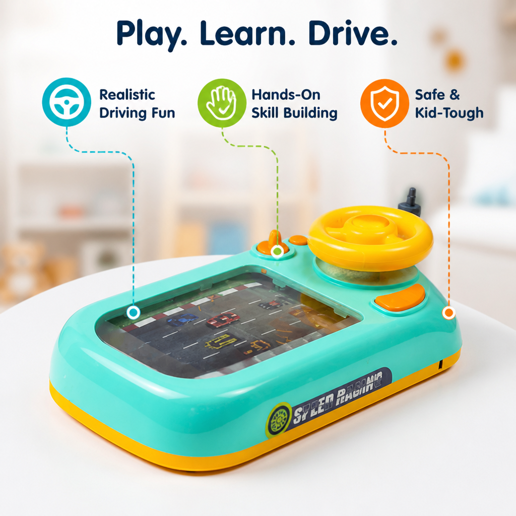 VroovaDrive™ — Ignite Their Imagination and Build Big-Kid Confidence with Every Turn
