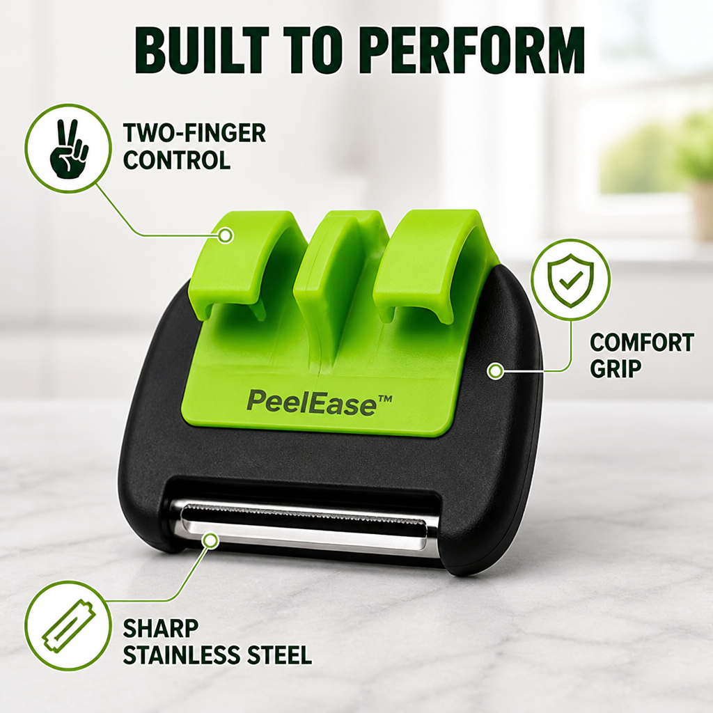 PeelEase™ — Command Every Slice with Effortless Precision and Comfort