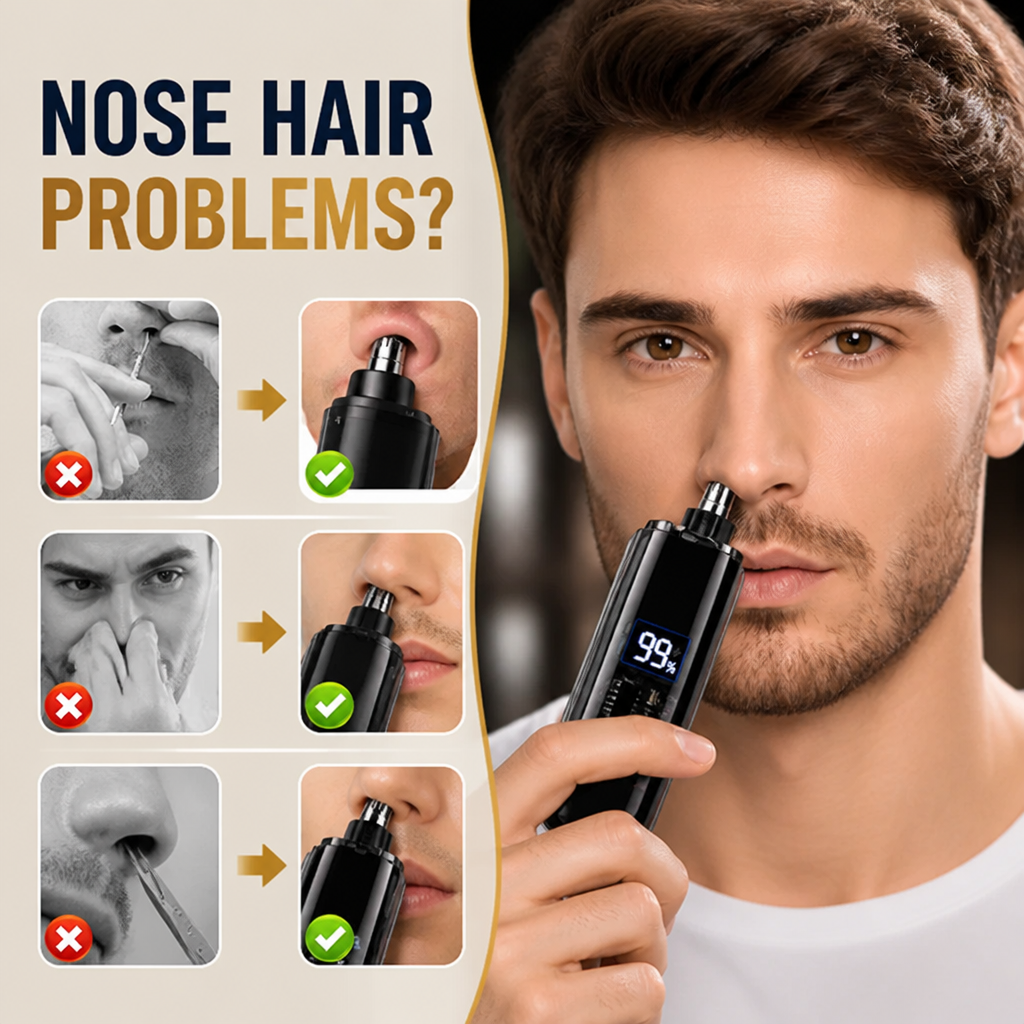 BreezeTrim™ — Effortless, Tug-Free Grooming for Confident, Fresh Every Day