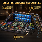 TurboTrack™ — Ignite Your Child’s Focus and Fuel Endless Racing Adventures