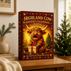 Highland Haven™ Festive Figurine Calendar — 24 Days of Heartwarming Surprises That Brighten Every Morning