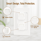 VoltGuard™ Baby Outlet Shields — Instantly Lock Out Danger and Protect Your Child’s Curious Hands