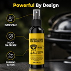 BlazeBrite™ — Power Wash Away Grease for a Grill That Gleams Instantly