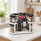 Glidrama™ Rotating Spice Tower — Spin Your Way to Instant Kitchen Calm and Cooking Joy