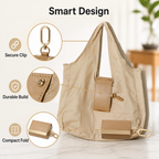 VersaLuxe™ Tote — Effortless Style That Transforms Your Day and Protects the Planet