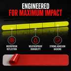 ViziShield™ Reflective Bumper Strips — Make Your Ride Unstoppable in the Dark