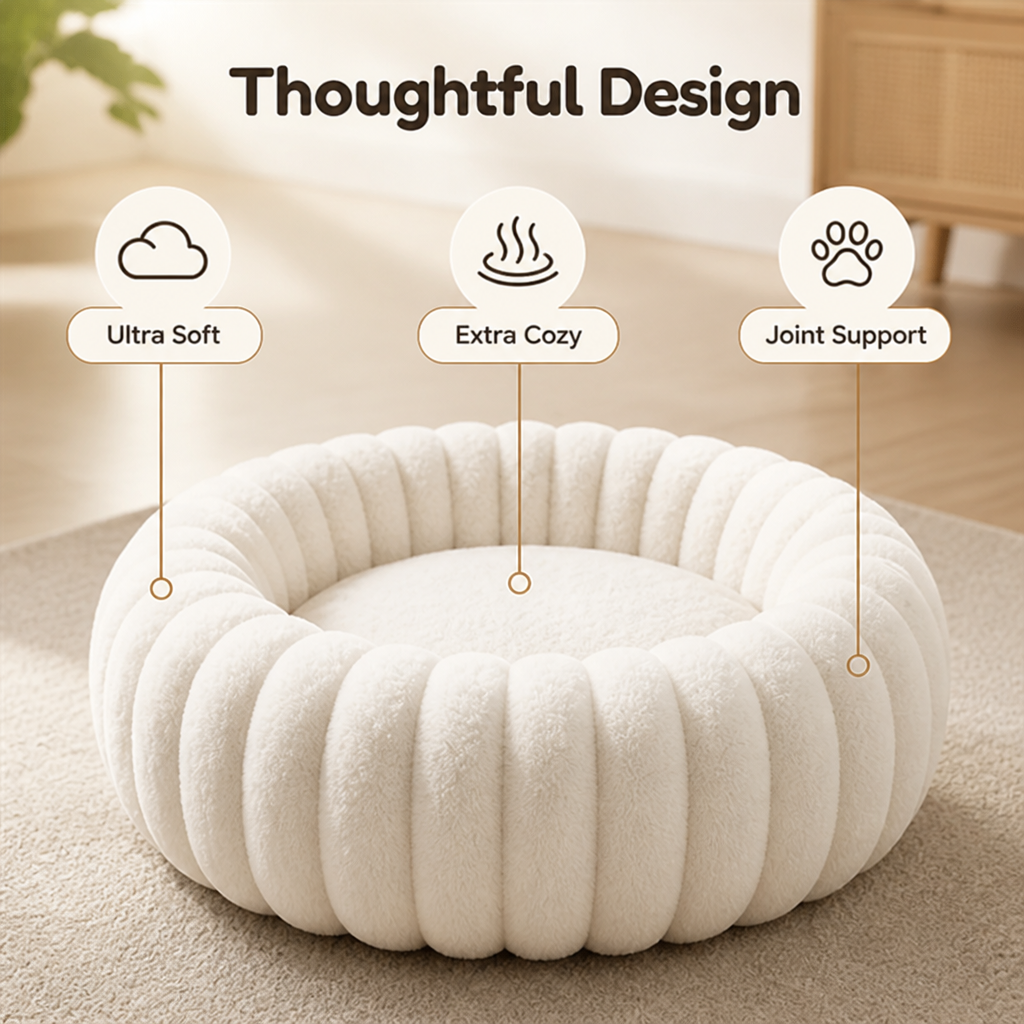 SnuggleHaven™ — Their Own Cozy Little Nest for Dreamy, Supported Naps