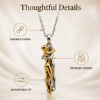 AmoraBond™ Necklace — Wear a Loving Embrace That Warms Your Heart Every Day