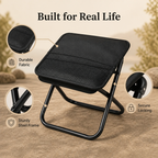 SwiftSit™ Compact Stool — Your On-the-Go Ticket to Instant, Rock-Solid Comfort Anywhere