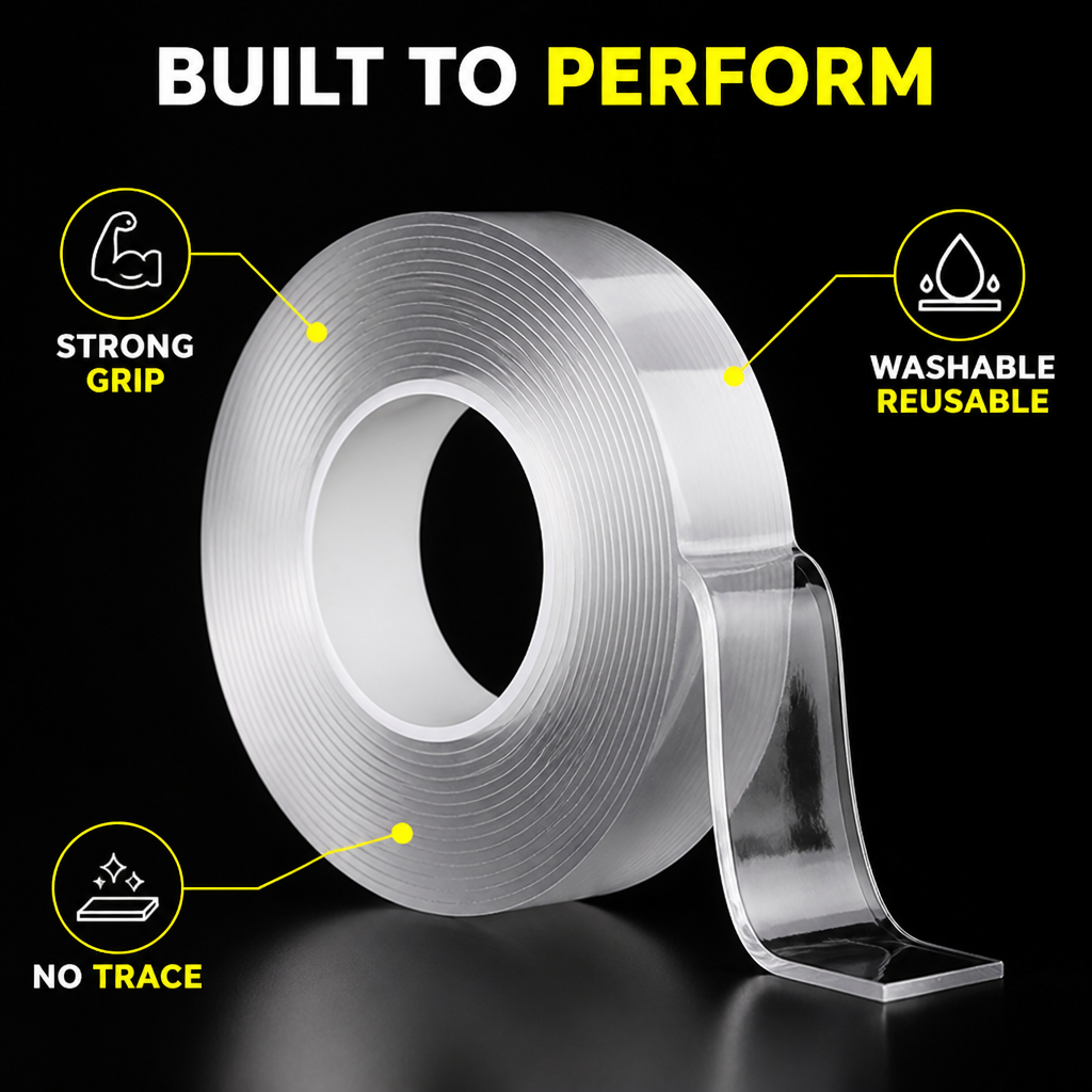 GripMaster™ — Unbreakable Hold That Sticks Clean, Lasts Forever, and Never Lets Go