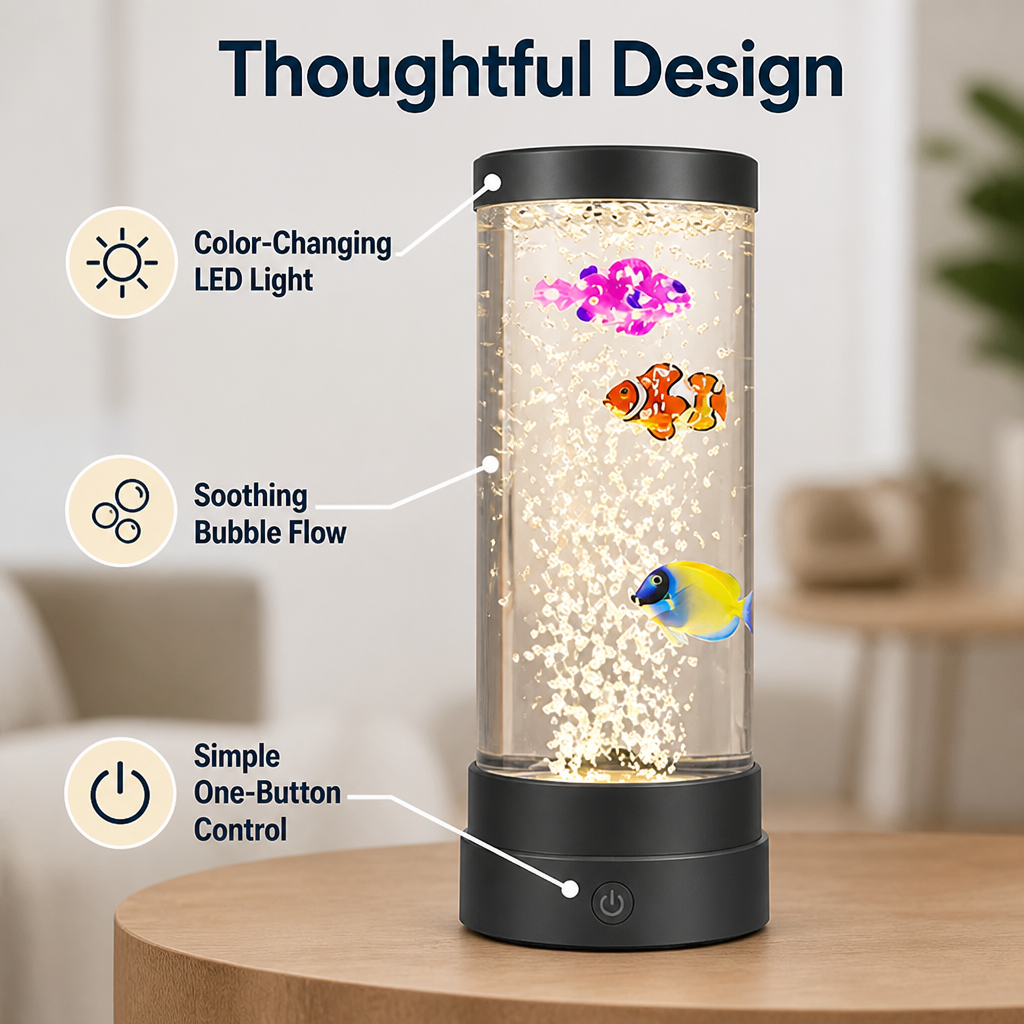 AquaSerenity™ — Bring a Little Underwater Calm to Your Everyday Space