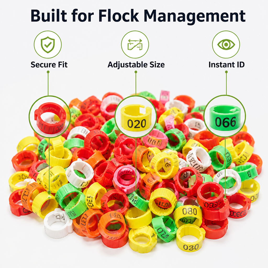 FlockTrack™ — Spot every bird fast and keep your flock records straight!