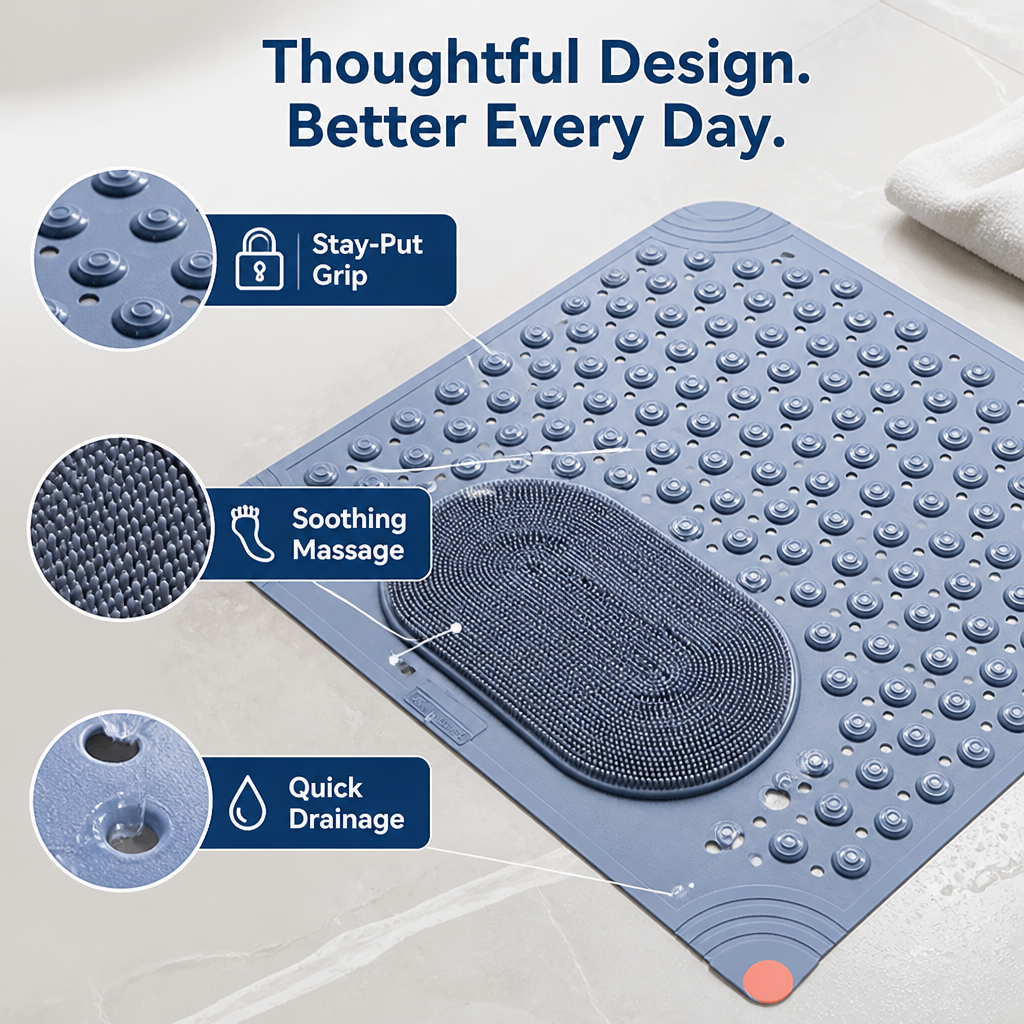 Bathivara™ — Step In Confidently and Relish Every Safe, Soothing Shower Moment