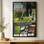 ViroBlade™ — Power Through Weeds Fast and Effortlessly for a Lawn That Wows
