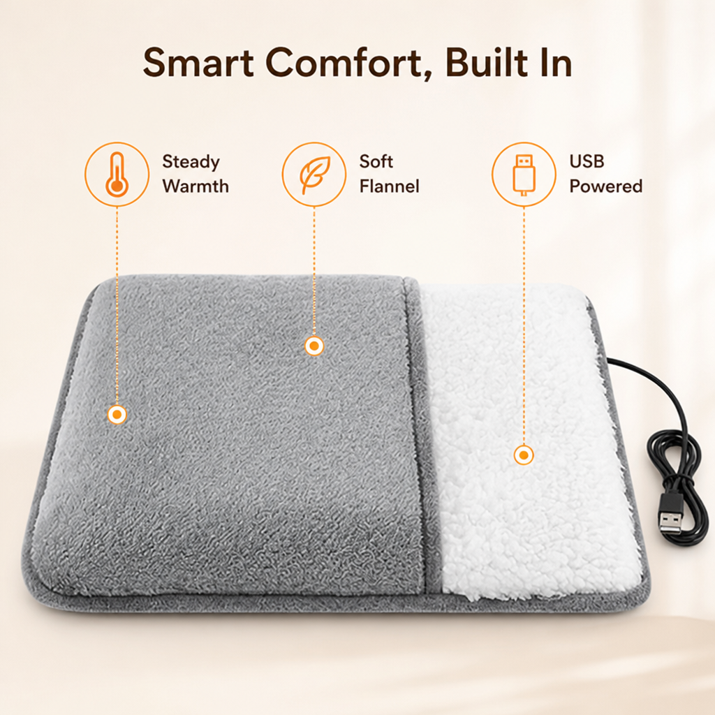 ToastStep™ — Melt Away Cold Feet and Feel Instant Cozy Bliss Anywhere