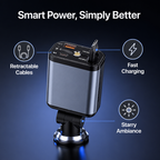 GlowSwift™ — Power All Your Devices Instantly While Transforming Your Drive Into a Starry Escape