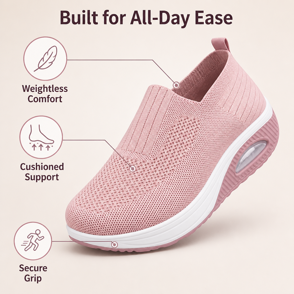 SerenStep™ — Step Confidently All Day Without Foot Pain or Fatigue