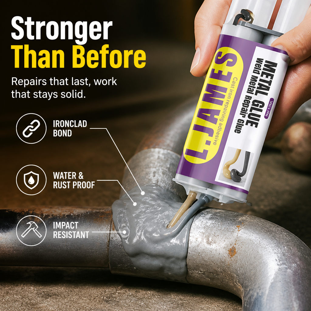 ForgePro™ Metal Adhesive — Turn Fragile Fixes Into Ironclad, Lifelong Strength