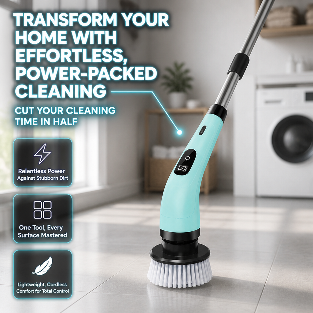 LuminaSweep™ — Transform Your Home with Effortless, Power-Packed Cleaning