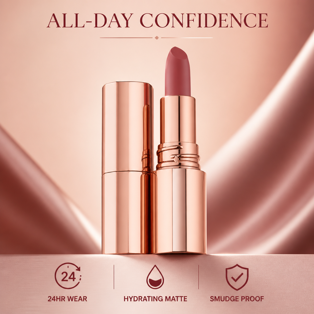 Nelyvara™ — Wear Bold, Stay Flawless All Day Without a Single Touch-Up