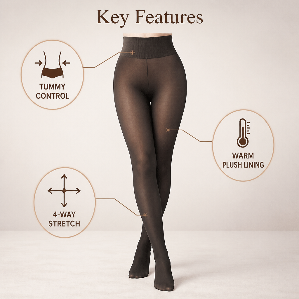 LuxuraFit™ — Unleash Silky Warmth and Sculpted Confidence All Day Long