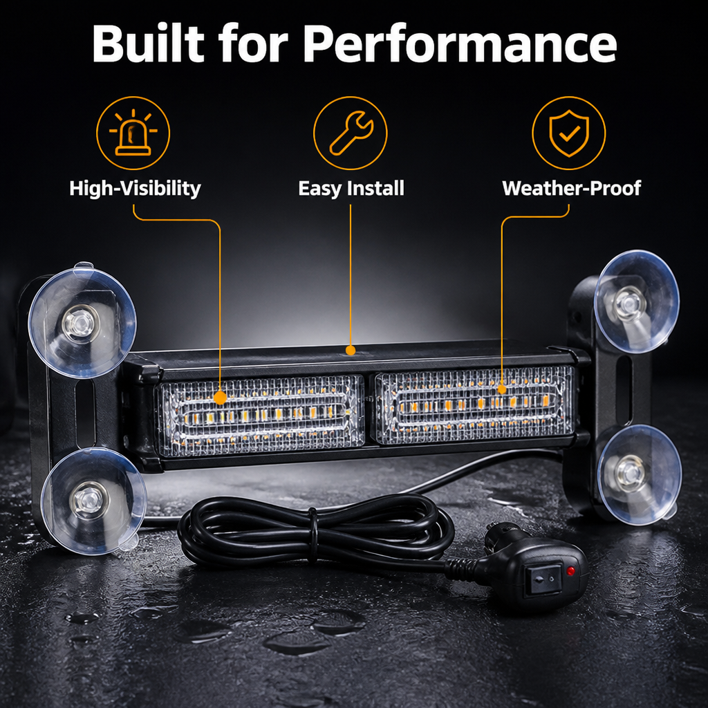 BlazeSight™ — Own the Road with Unstoppable, Weather-Proof Visibility